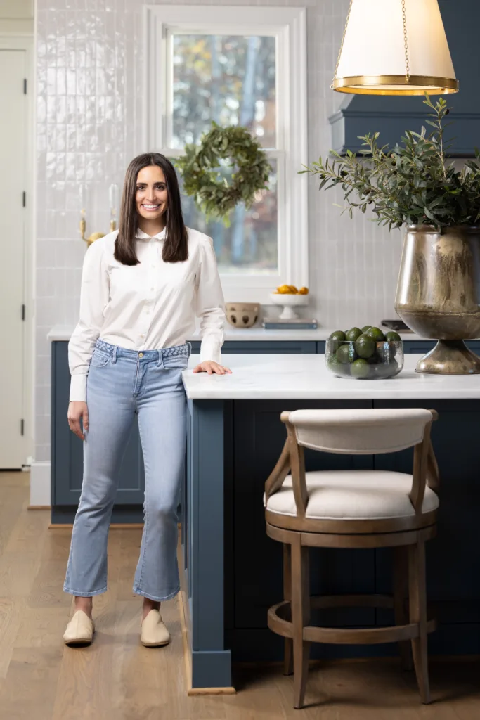 Asia Gabrielle portrait in kitchen